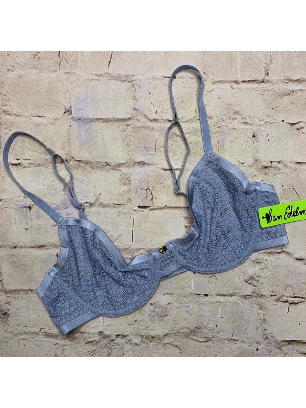 NEW Sam Edelman Geo Mesh Underwire Bra